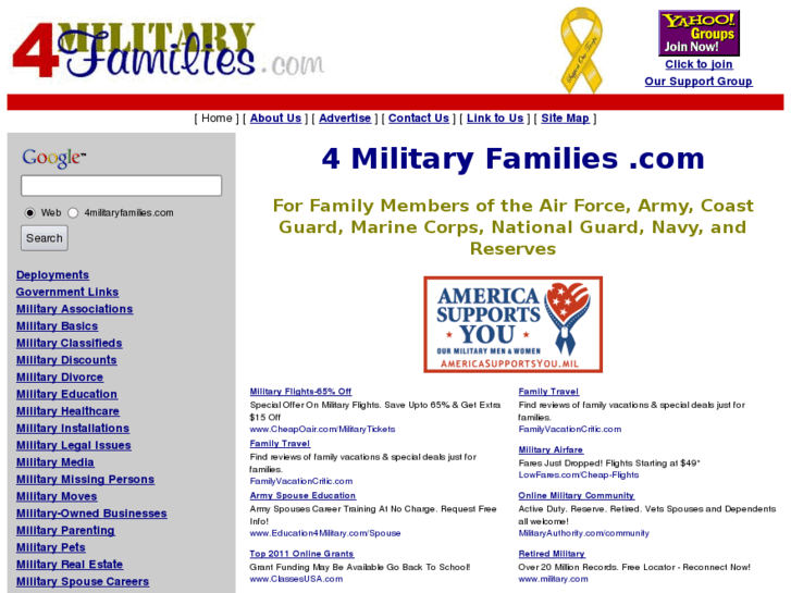 www.4militaryfamilies.com