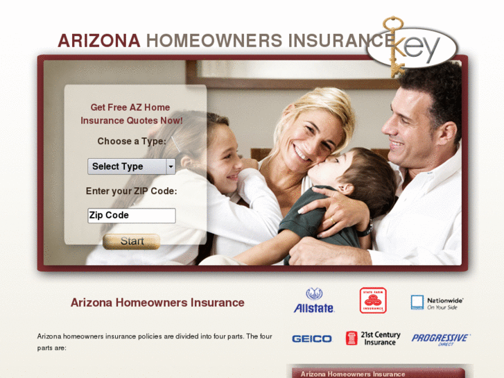 www.arizonahomeownersinsurancekey.com