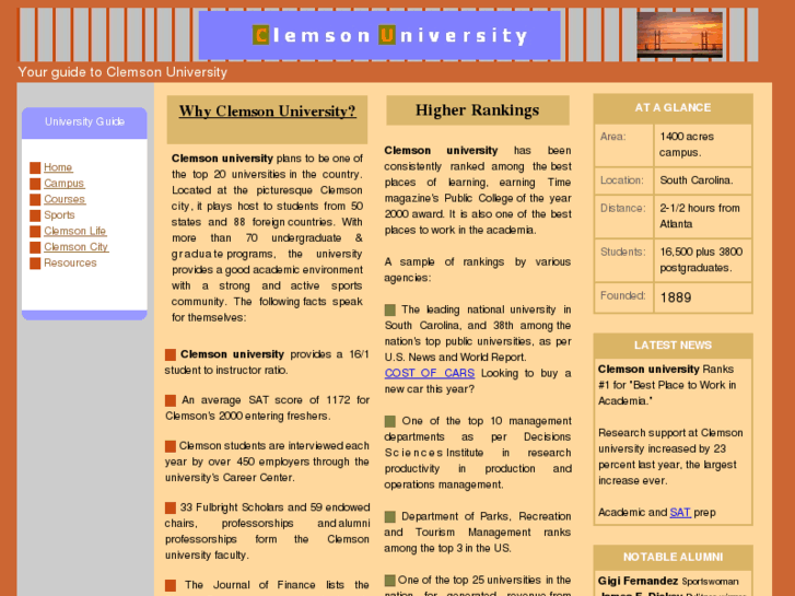 www.clemsonuniversity.info