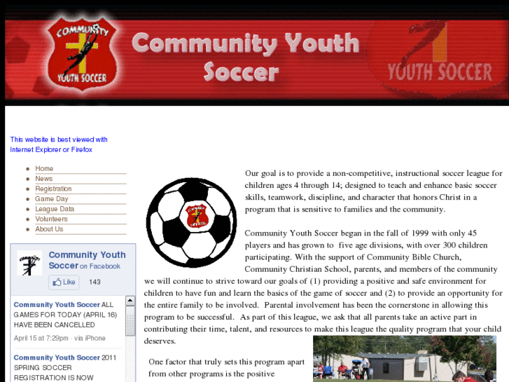 www.communityyouthsoccer.com