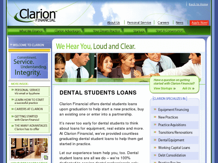 www.dentalstudentsloans.com