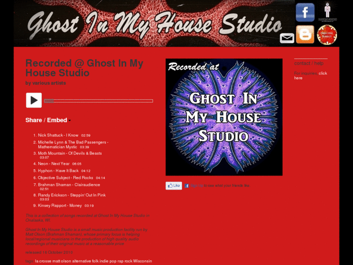 www.ghostinmyhousestudio.com