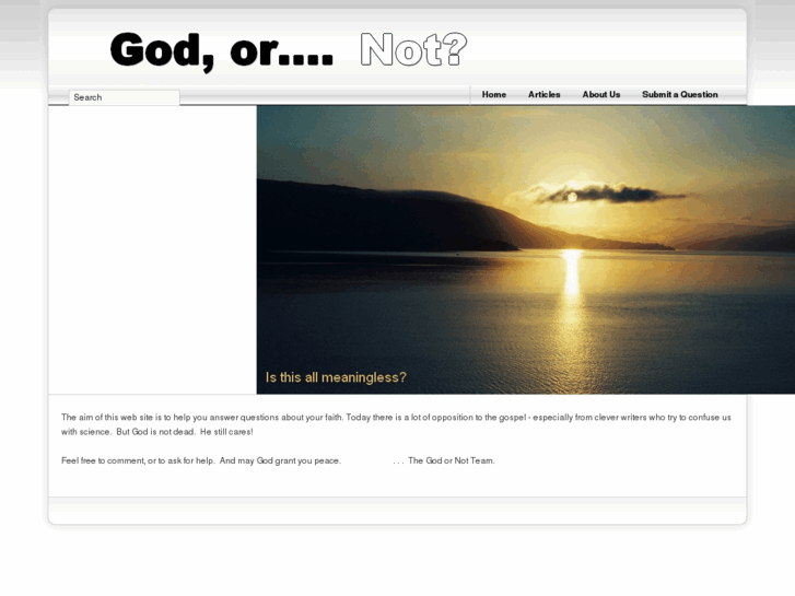 www.godornot.org