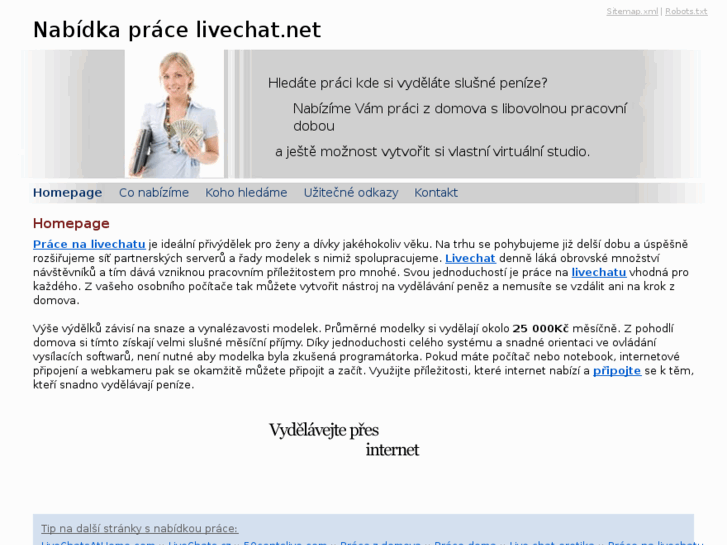 www.nabidka-prace-livechat.net