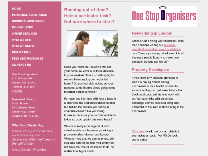 www.one-stop-organisers.com