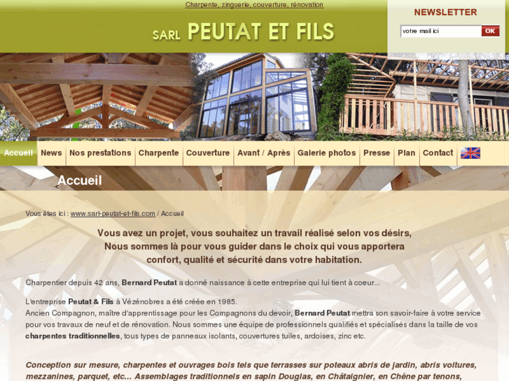 www.sarl-peutat-et-fils.com