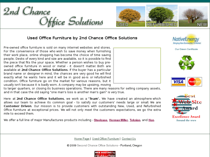 www.secondchance-officesolutions.com