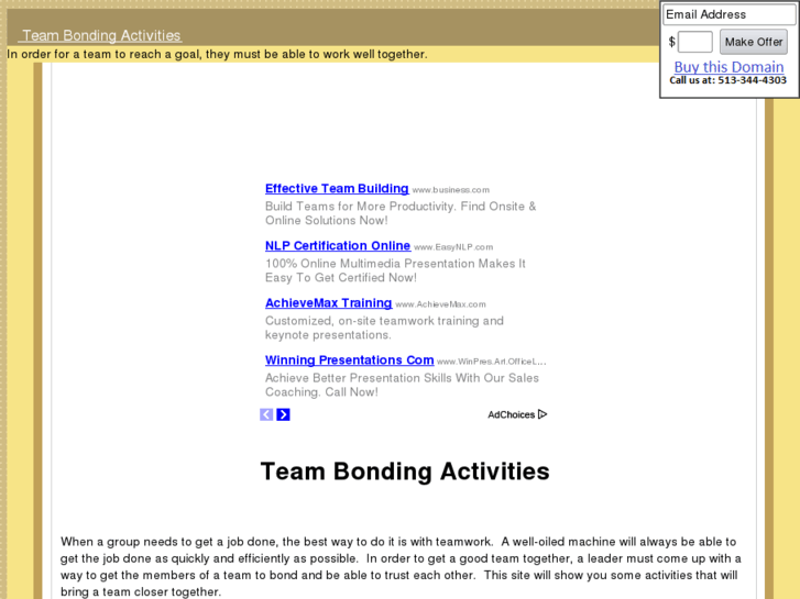 www.teambondingactivities.com