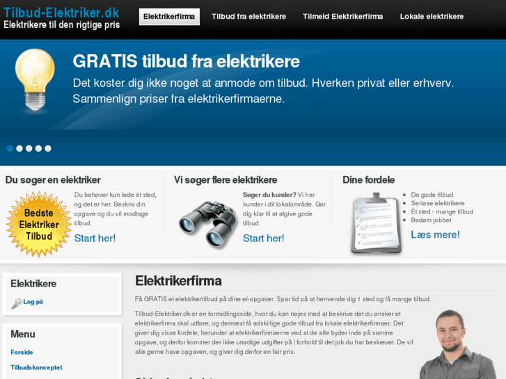 www.tilbud-elektriker.dk