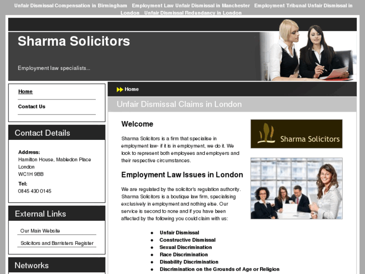 www.unfairdismissallawlondon.com