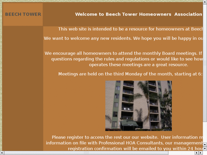 www.beechtowerhoa.com