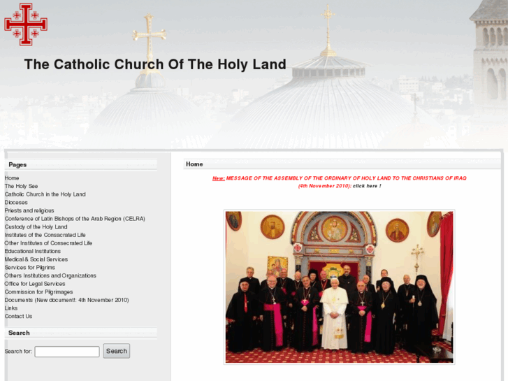 www.catholicchurch-holyland.com