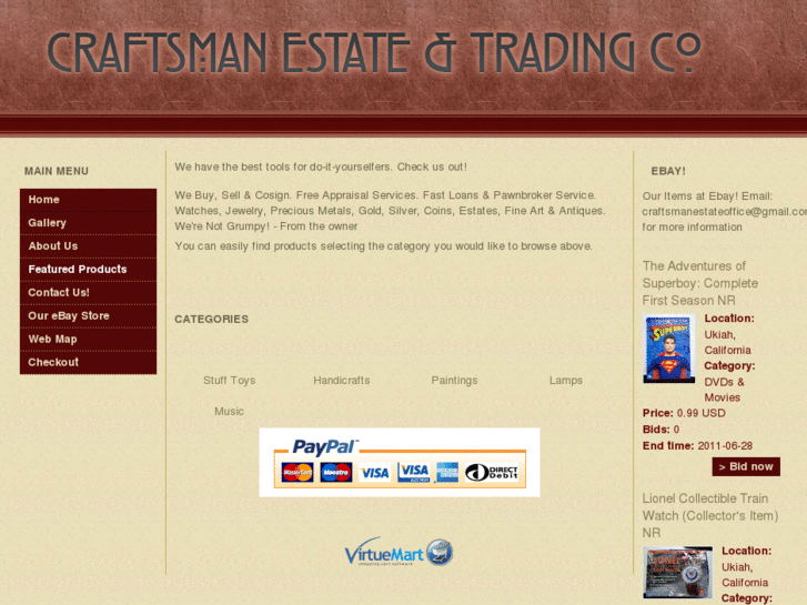 www.craftsmantrading.com