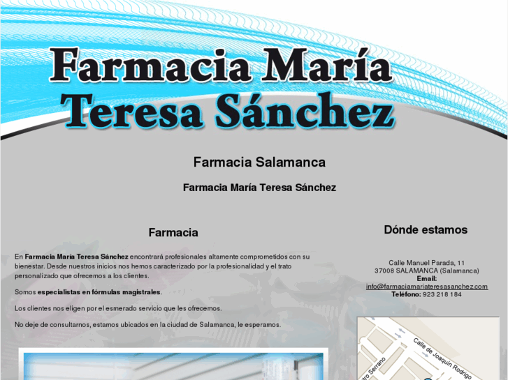 www.farmaciamariateresasanchez.com