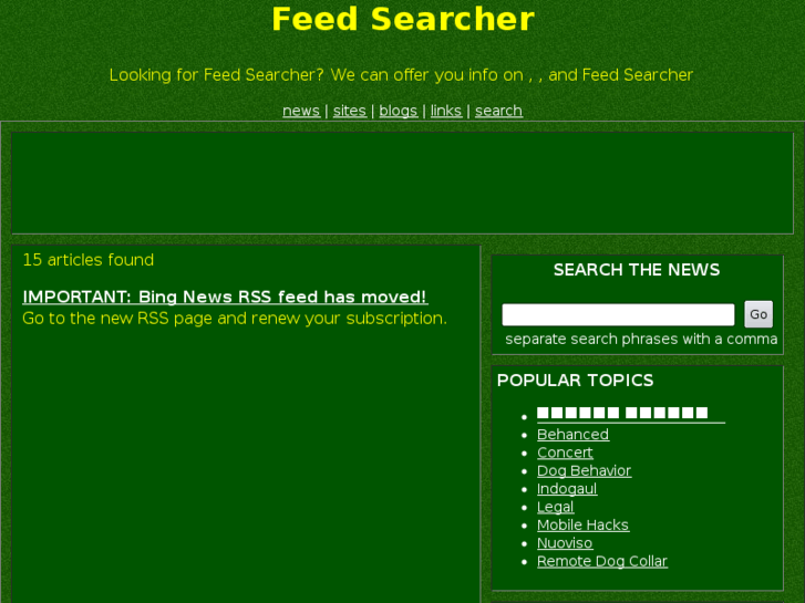 www.feedsearcher.com