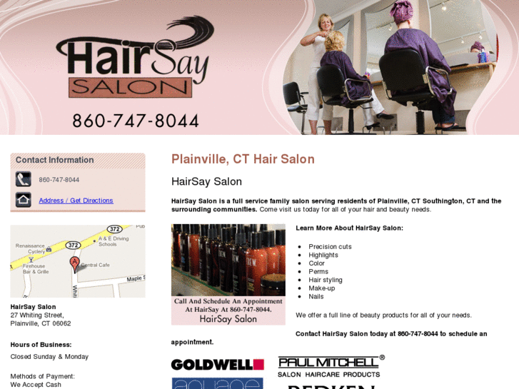 www.hairsaysalons.com