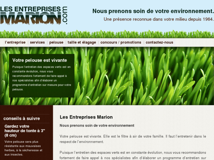 www.lesentreprisesmarion.com