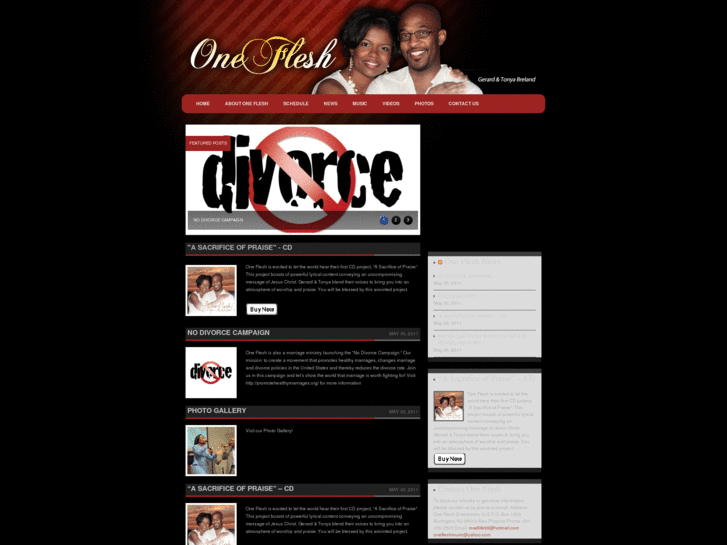 www.onefleshmusic.org