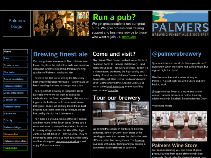 www.palmersbrewery.com