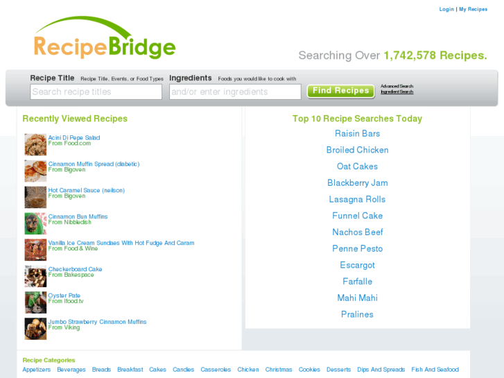 www.recipebridge.com