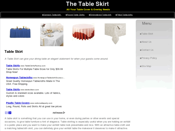 www.tableskirt.org