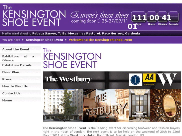 www.thekensingtonshoeevent.co.uk