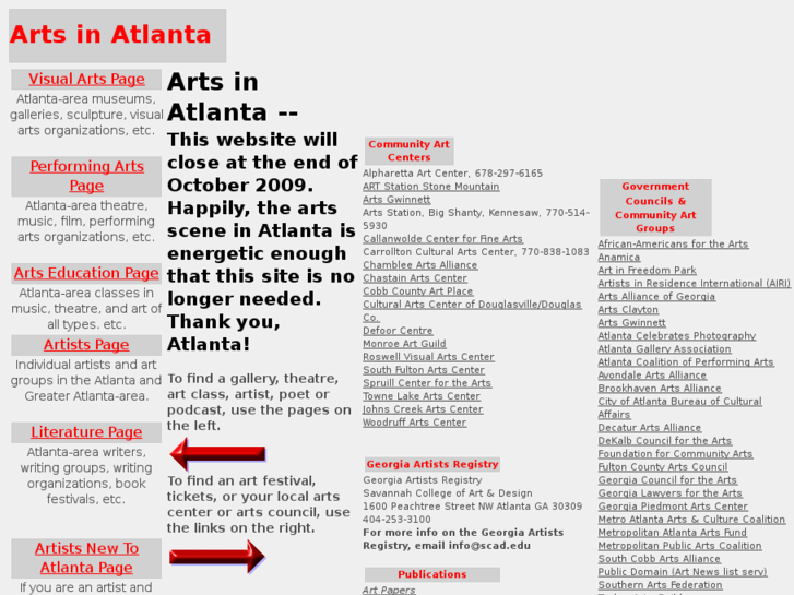 www.artsinatlanta.org