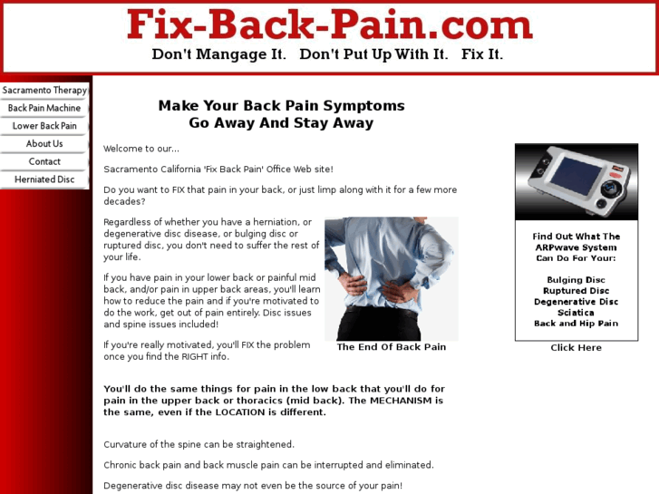 www.fix-back-pain.com