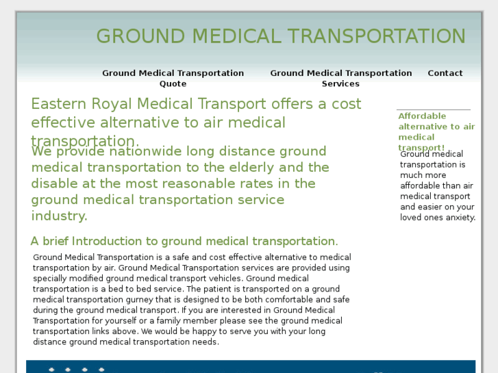 www.ground-medical-transportation.com