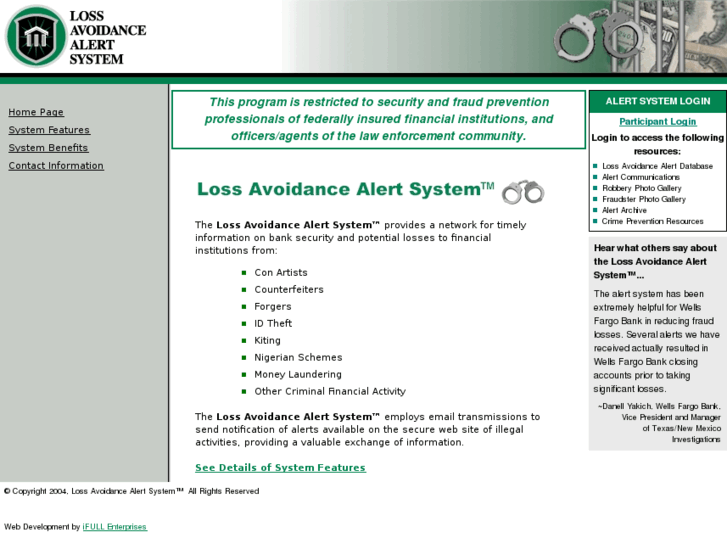 www.lossavoidancealertsystem.com