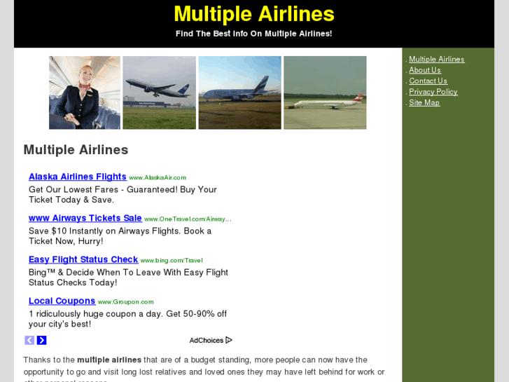 www.multipleairlines.net