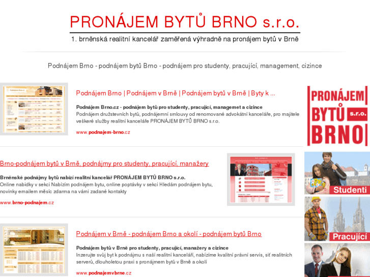 www.podnajem-brno.net