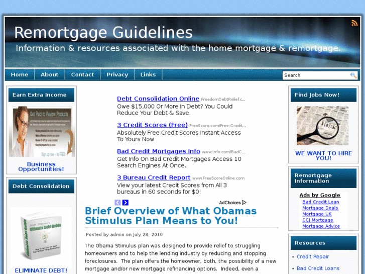 www.remortgageguidelines.com