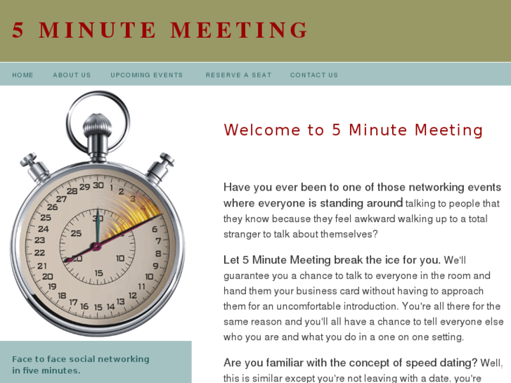 www.5minutemeeting.com