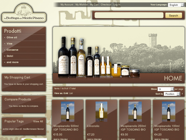 www.bottegadelmonte.com