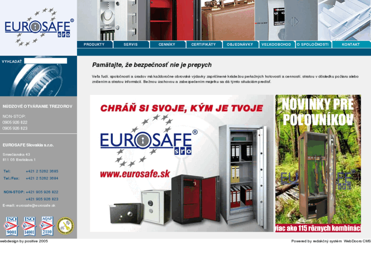 www.eurosafe.sk