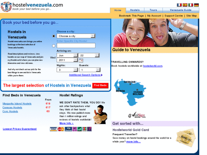 www.hostelvenezuela.com