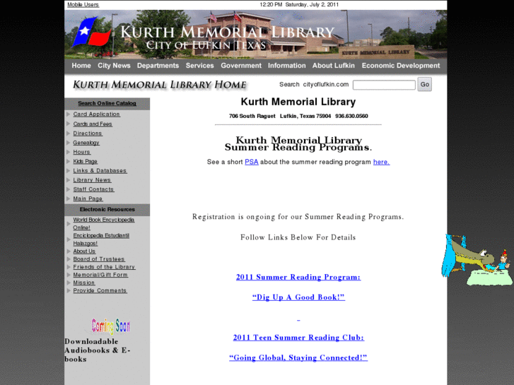 www.kurthmemoriallibrary.com