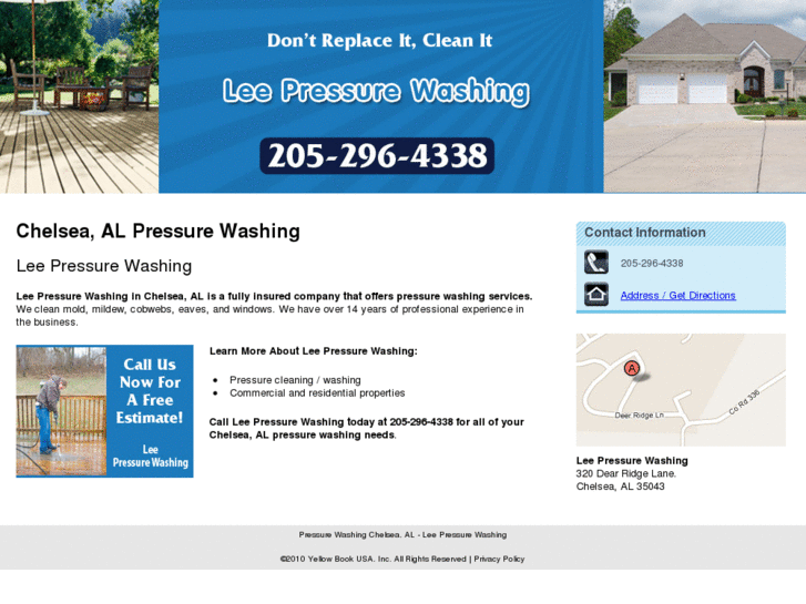 www.leepressurewashing.com