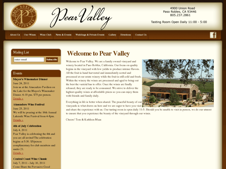 www.pearvalley.com