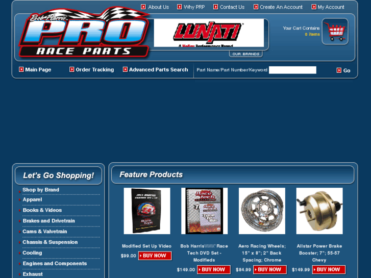 www.proraceparts.com