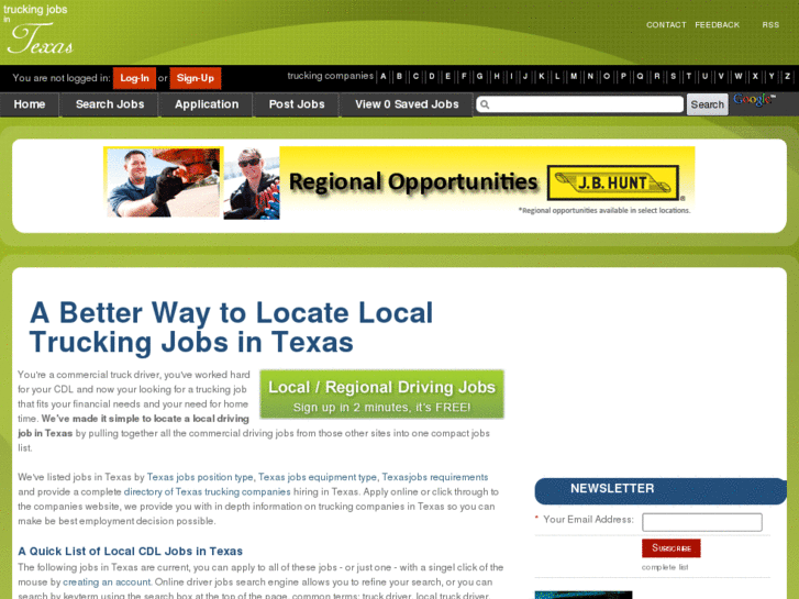 www.truckingjobsintexas.com