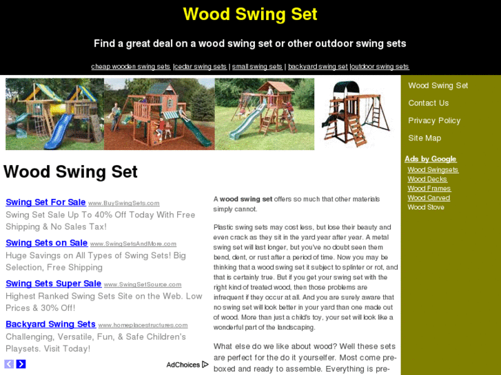 www.woodswingset.org