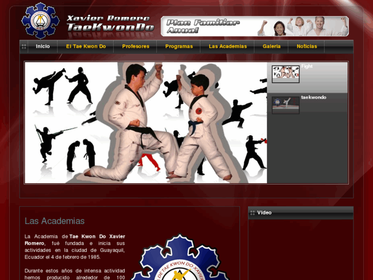 www.xavieromerotaekwondo.com