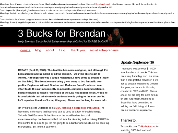 www.3bucksforbrendan.com