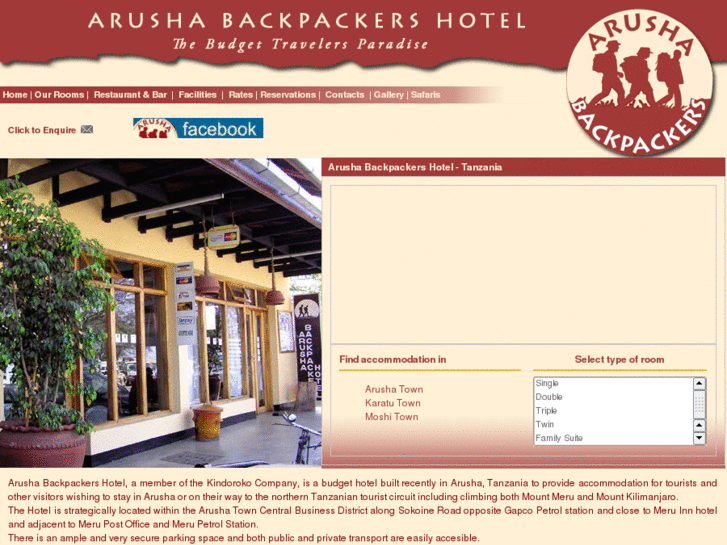 www.arushabackpackers.co.tz