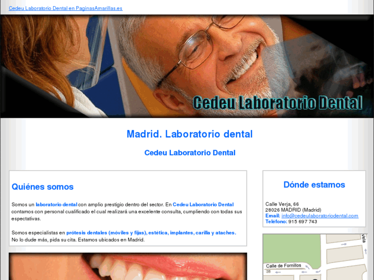 www.cedeulaboratoriodental.com