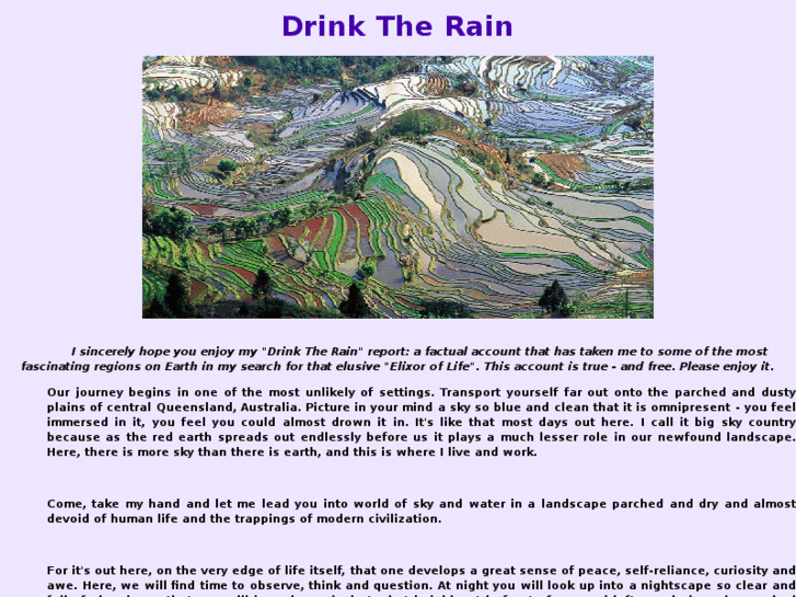 www.drink-the-rain.com