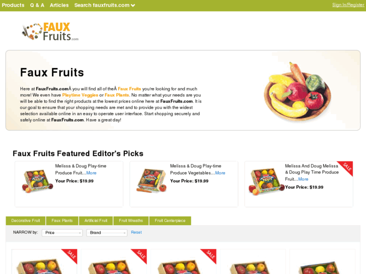 www.fauxfruits.com