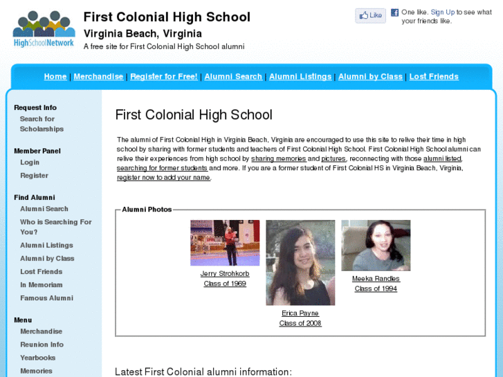 www.firstcolonialhighschool.org